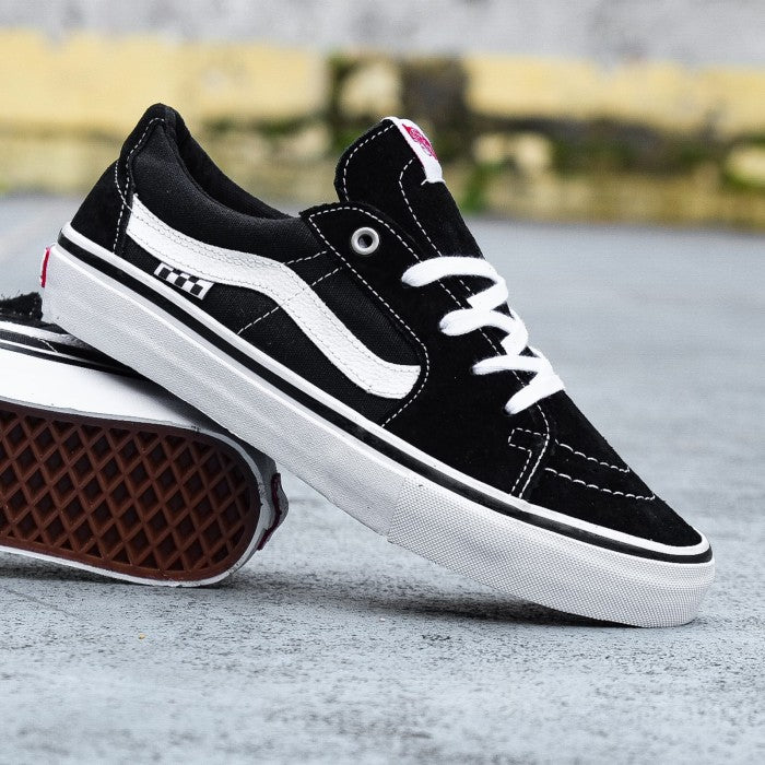 Vans Sk8 Low Pro Skateboarding Black White