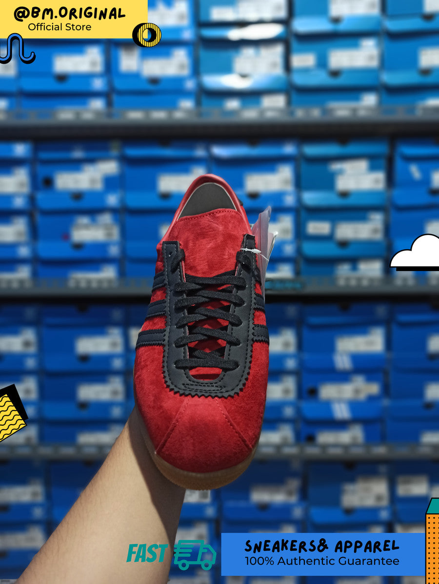 Adidas London Red Black Gum City Series ORIGINAL EE5723