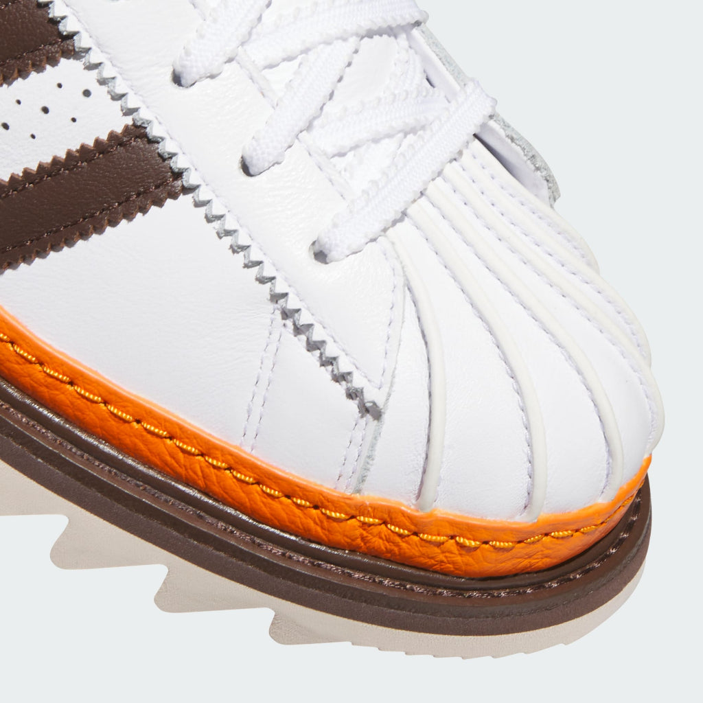 Adidas Clot Superstar by Edison Chen Cloud White Coffee Unity Orange KK1388