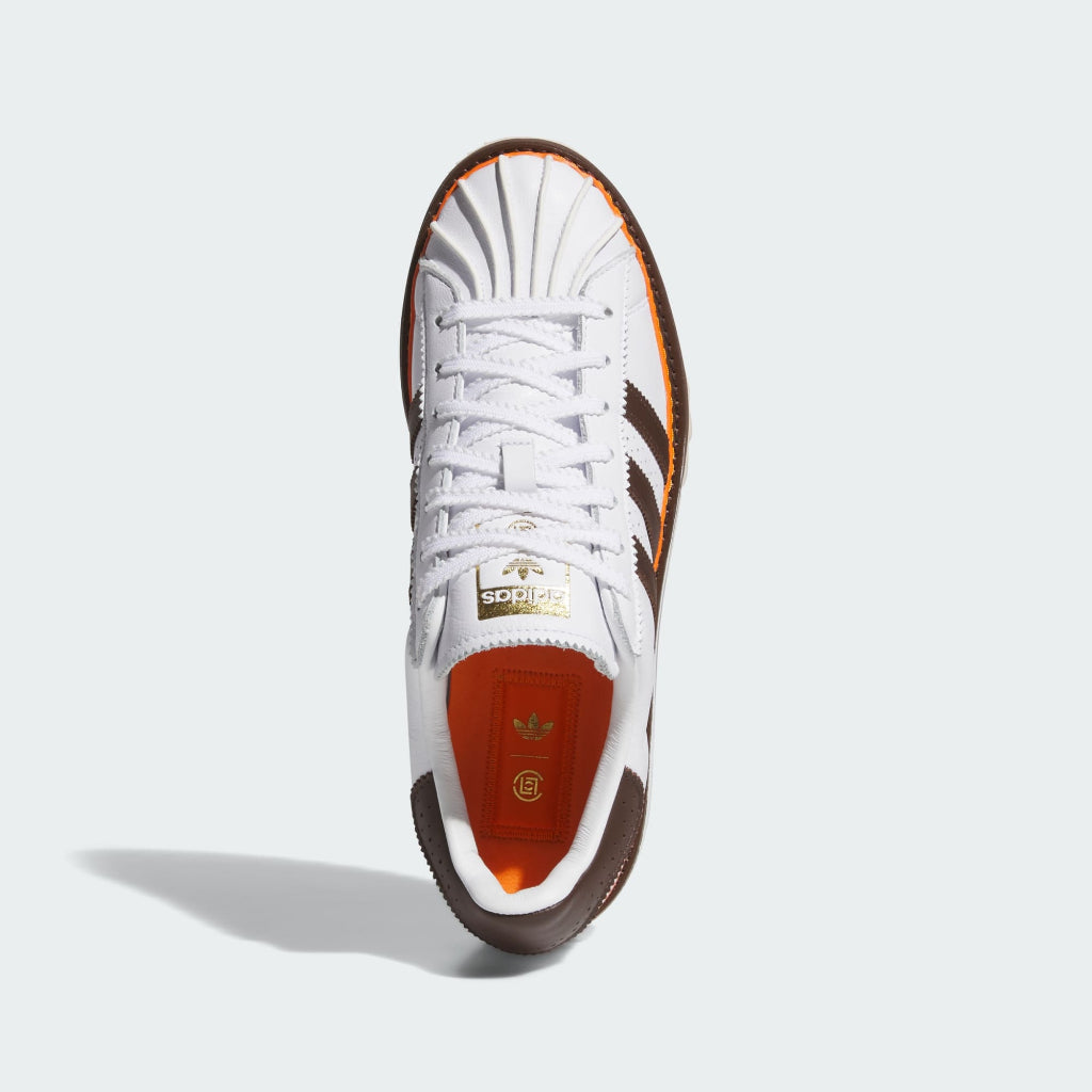Adidas Clot Superstar by Edison Chen Cloud White Coffee Unity Orange KK1388