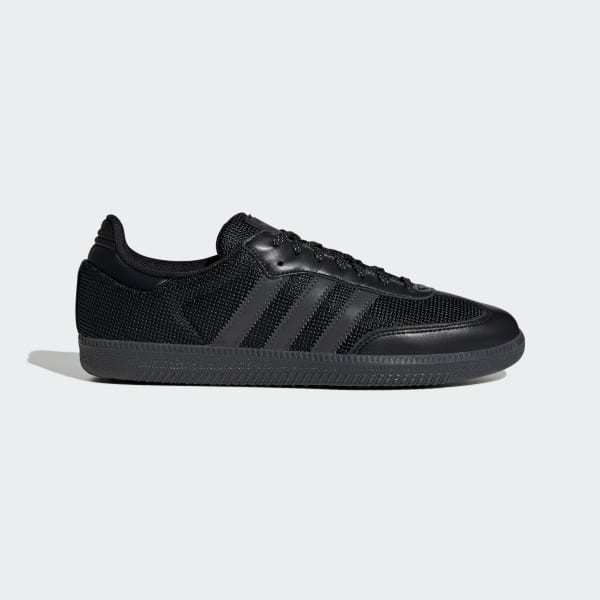 Adidas Samba OG Core Black Carbon Silver Metallic JR0901