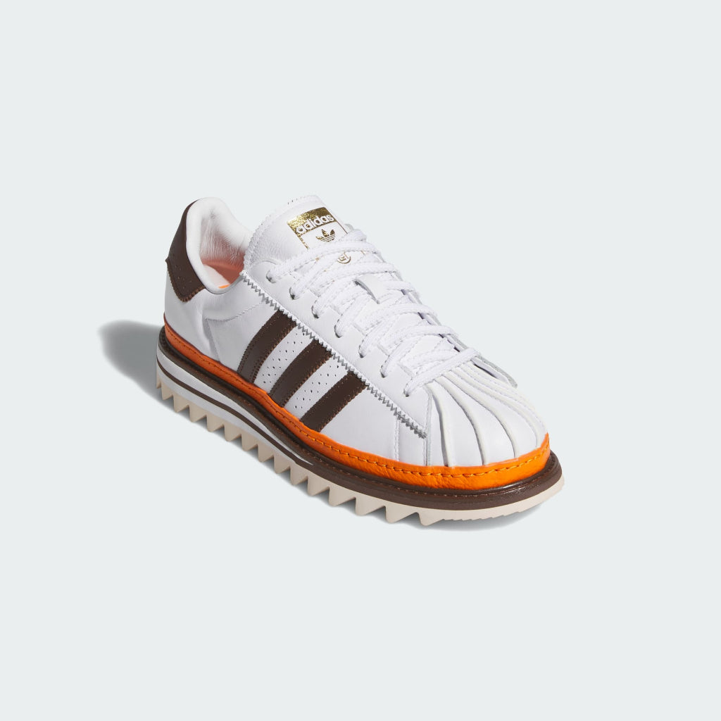 Adidas Clot Superstar by Edison Chen Cloud White Coffee Unity Orange KK1388