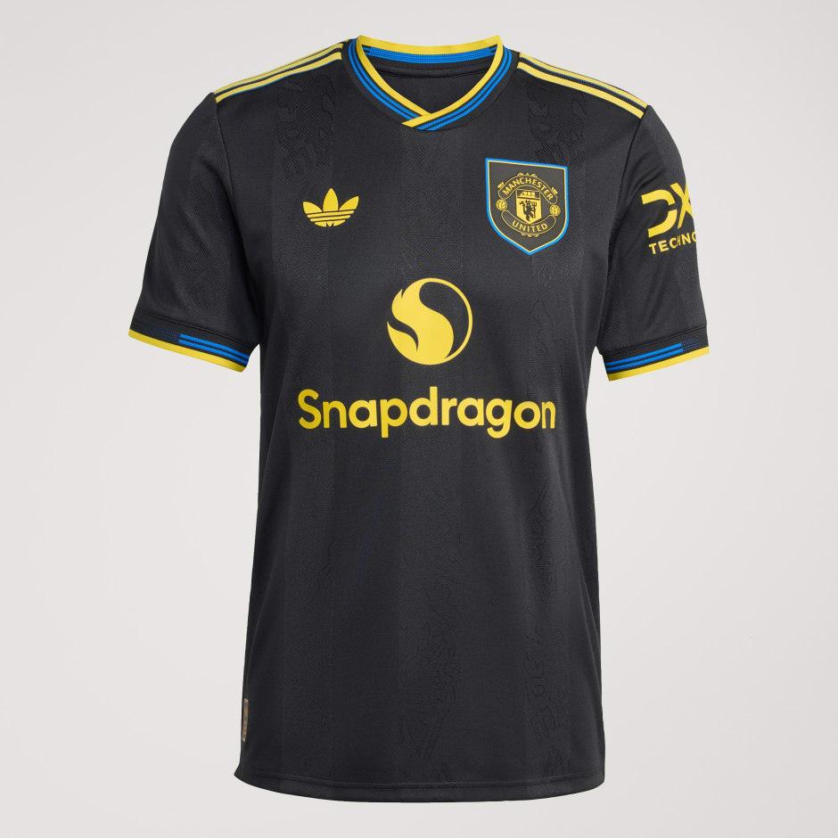 Adidas Manchester United 25/26 Third Authentic Jersey Black JI7419