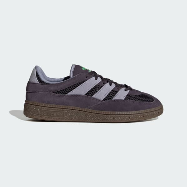 Adidas Spezial Handball ST Aurora Black Silver Violet Lime Burst JR3647