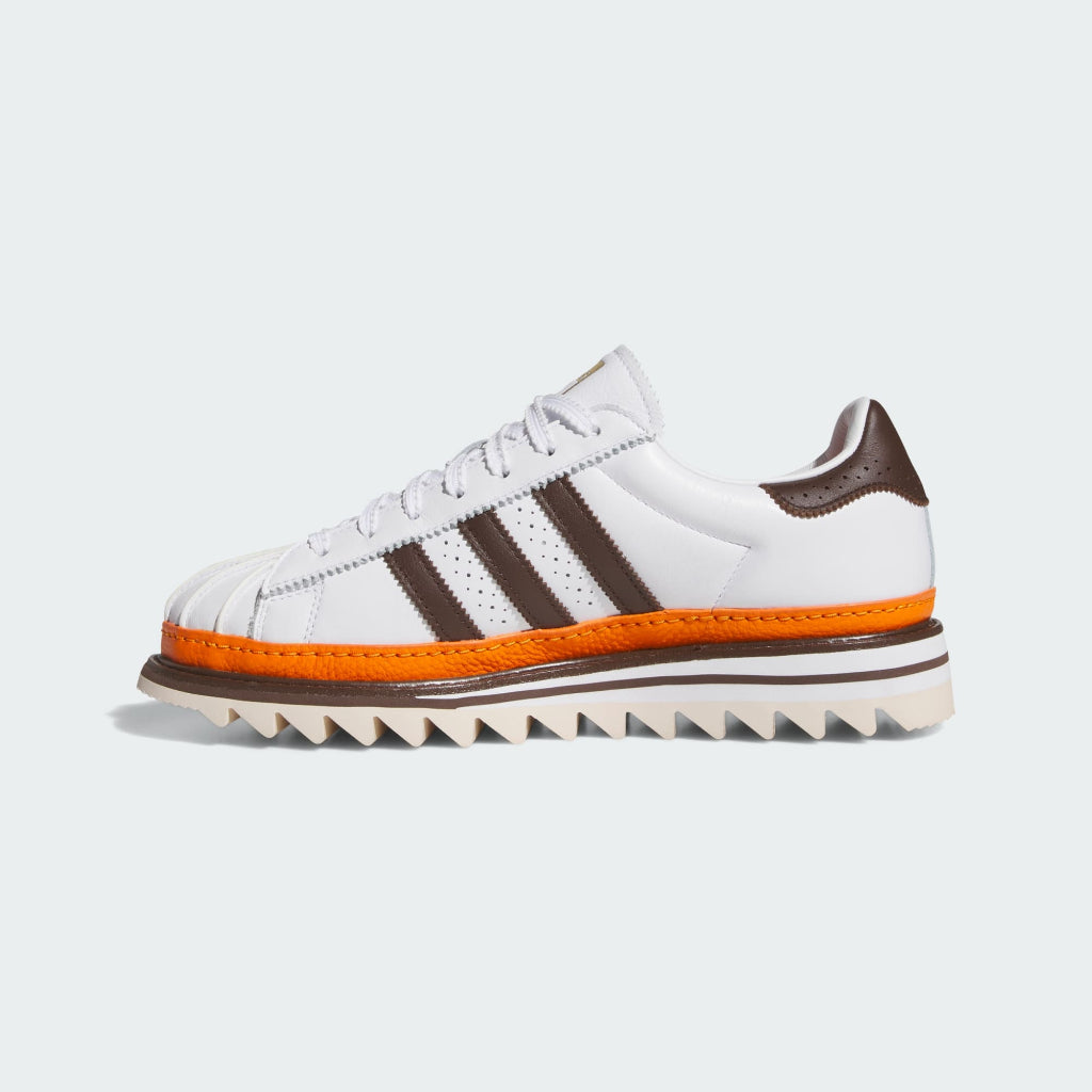 Adidas Clot Superstar by Edison Chen Cloud White Coffee Unity Orange KK1388