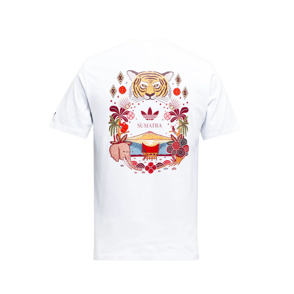Adidas Sumatra Tee Island Series Graphic White KK7485