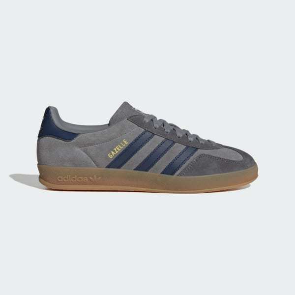 Adidas Gazelle Indoor Grey Night Indigo Grey Five JQ8397