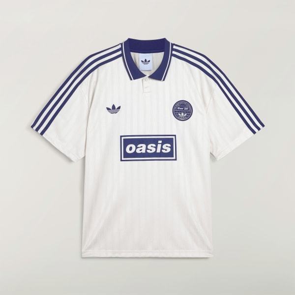 Adidas Tour Jacquard Jersey Cream White Night Indigo KW6285