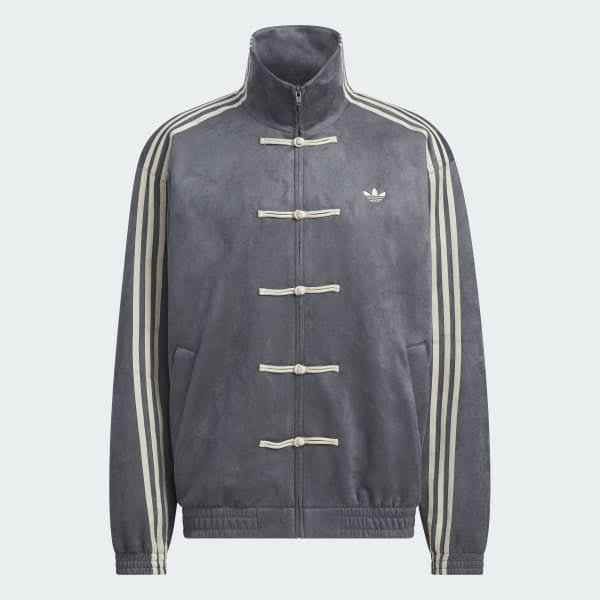 Adidas Cheongsam Chinese New Year Track Top Grey Six KR0295