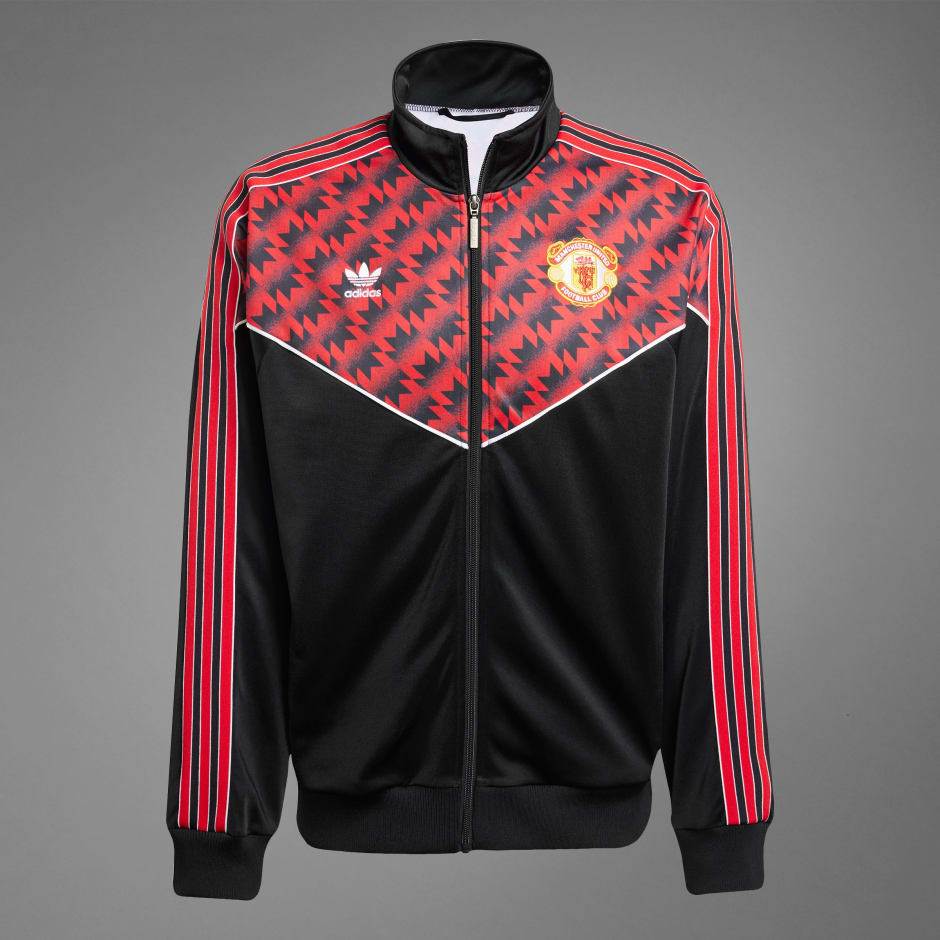 Adidas Manchester United 91 Track Top Black JF0373