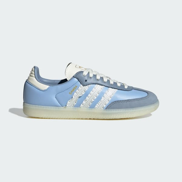 Adidas Samba OG Clear Sky Tactile Blue Off White JR8829