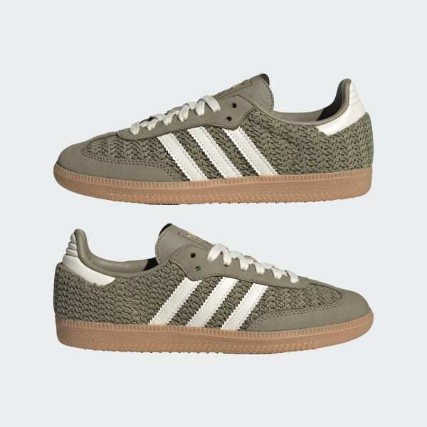Adidas Samba OG Orbit Green Cream White Gum JR9447