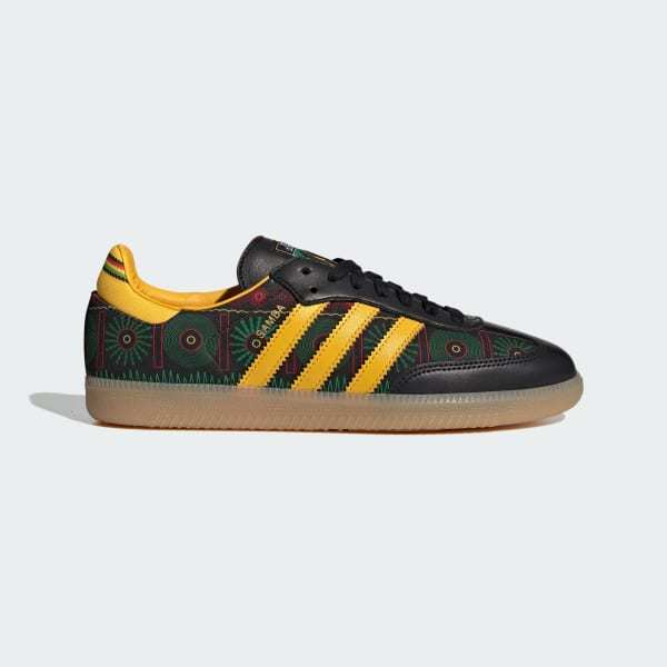 Adidas Samba OG x Bob Marley Green Yellow Black KI8571