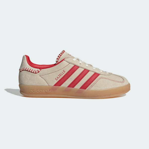 Adidas Gazelle Indoor Better Scarlet Cream White JS1402
