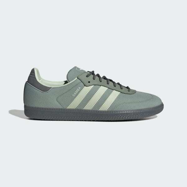 Adidas Samba OG Silver Green Linen Green Grey Six IH6808