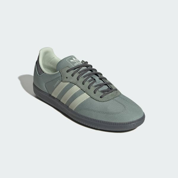 Adidas Samba OG Silver Green Linen Green Grey Six IH6808