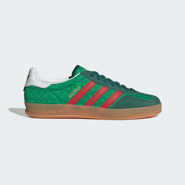 Adidas Gazelle Indoor Green Better Scarlet Collegiate Green IH9647