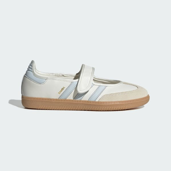 Adidas Samba JANE W Cloud White Gum Halo Blue JR7339