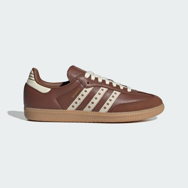 Adidas Samba OG Cloud White Preloved Brown Cream White JR8821