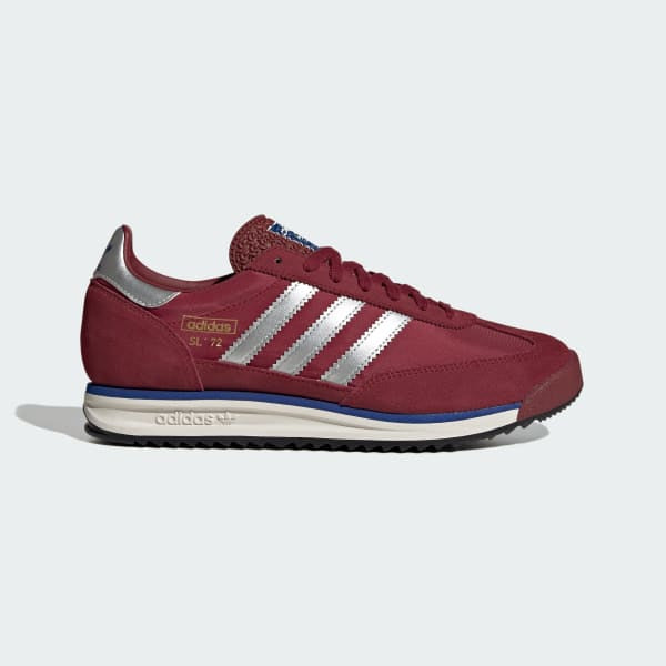 Adidas SL 72 RS Noble Maroon Silver Metallic Off White JR8793