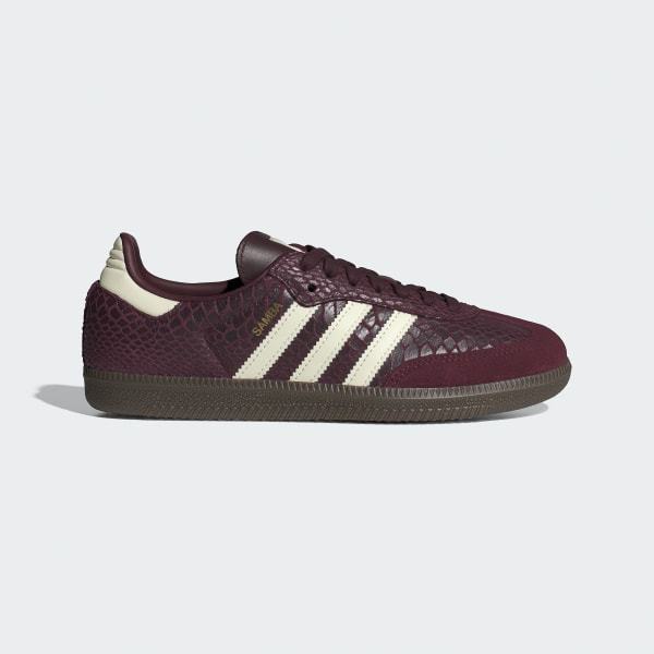 Adidas Samba OG Maroon Cream White Gold Metallic IH3979