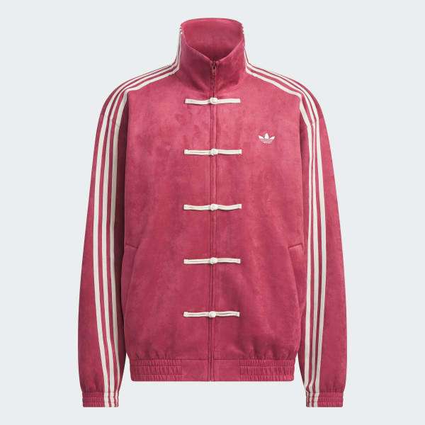 Adidas Cheongsam Chinese New Year Track Top Collegiate Burgundy KR0294