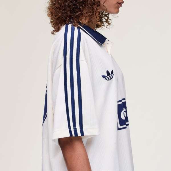 Adidas Tour Jacquard Jersey Cream White Night Indigo KW6285