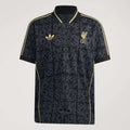 Adidas Liverpool 2025/2026 Jersey Lifestyler Carbon Halo Gold JW5462