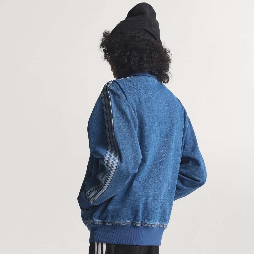 Adidas Track Top Adicolor Denim Firebird Blue KD1517