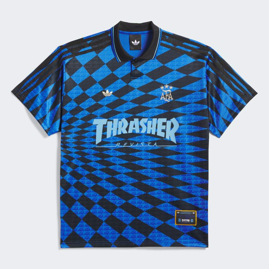 Adidas Argentina x THRASER Jersey Black Blue KX4551