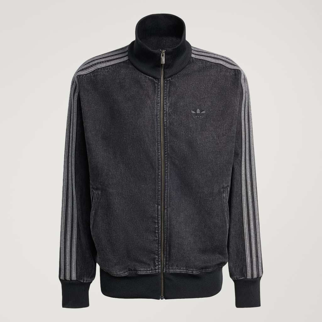 Adidas Adicolor Denim Firebird Track Top True Black Indigo KD1516