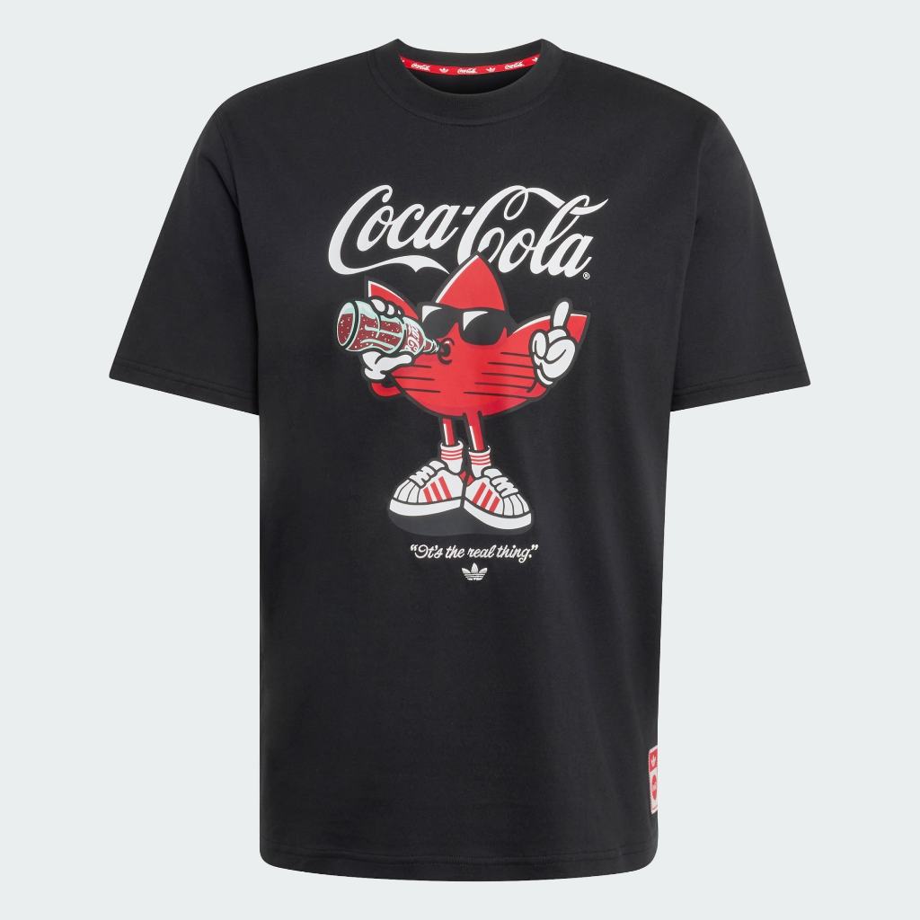 Adidas x COCA COLA GRAPHIC TEE Classic Sport Treffie Black KY2108