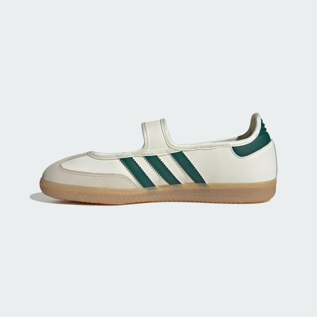 Adidas Samba JANE Off White Collegiate Green Gold Metallic IH6485