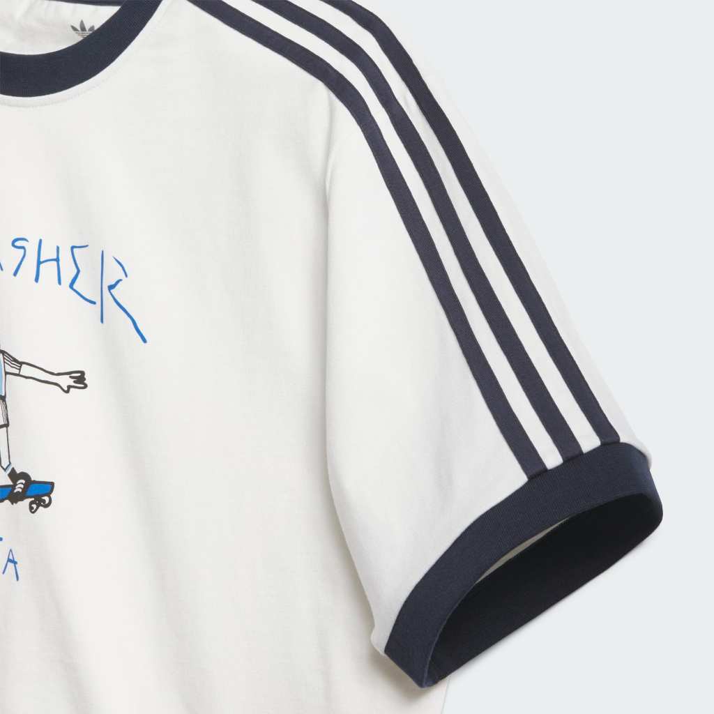 Adidas x THRASER Argentina GONZ RINGER T-SHIRT CORE WHITE KX4548