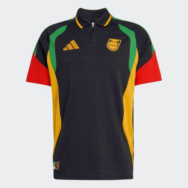 Adidas Jamaica 26 x Bob Marley Tiro Polo Black KB3366