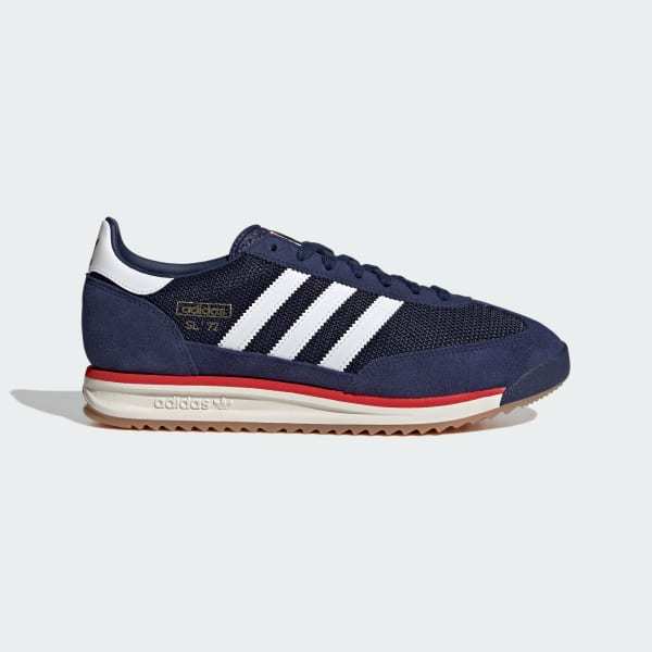 Adidas SL 72 RS Dark Blue Cloud White Red JQ9797