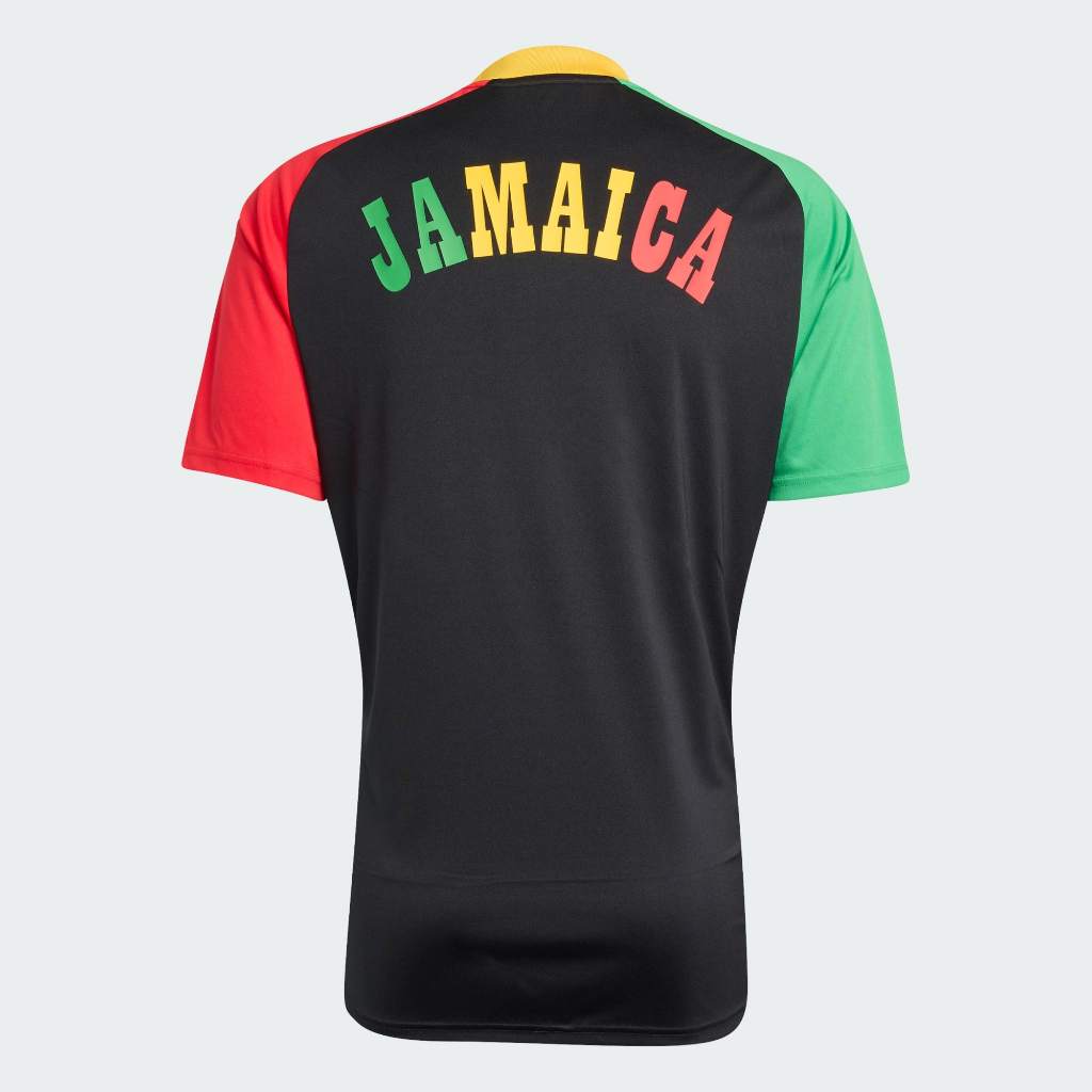 Adidas Jamaica 26 x BOB MARLEY AWAY PRE MATCH JERSEY BLACK KA1909