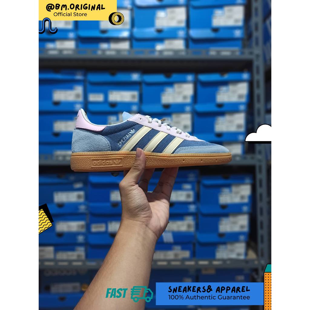 Adidas Spezial Handball Crew Blue Warm Vanilla Clear Sky LA4114