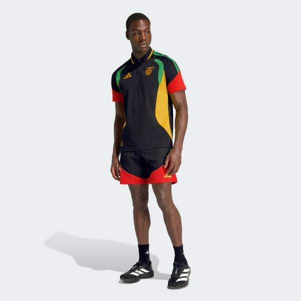 Adidas Jamaica 26 x Bob Marley Tiro Polo Black KB3366