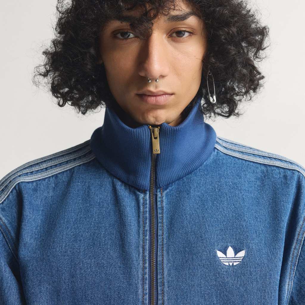Adidas Track Top Adicolor Denim Firebird Blue KD1517