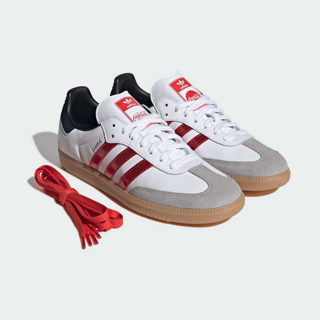 Adidas Samba x COCA COLA Samba OG Cloud White None Gum KH6879