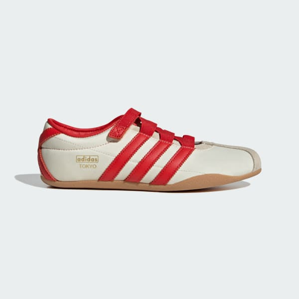 Adidas Tokyo MJ W Mary Jane Core Cream White Red Gold Metallic IH3999