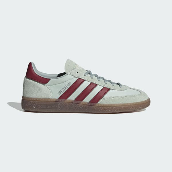 Adidas Spezial Handball Linen Green Noble Maroon Gum IH6595