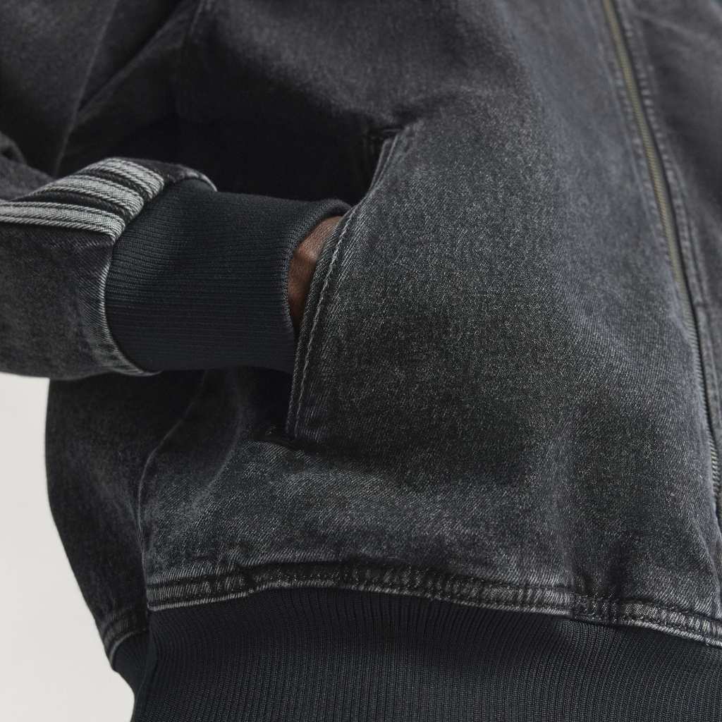 Adidas Adicolor Denim Firebird Track Top True Black Indigo KD1516