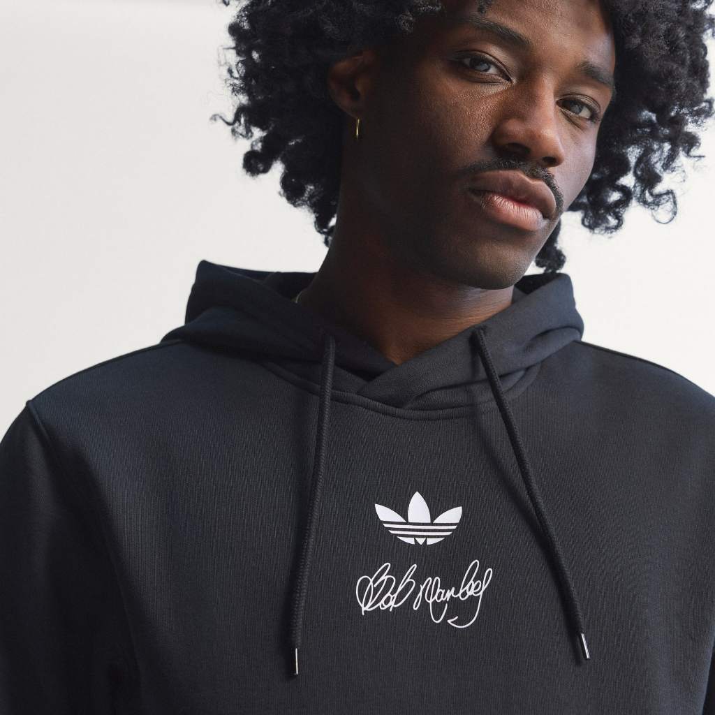 Adidas x BOB MARLEY Originals Hoodie Black KD2421