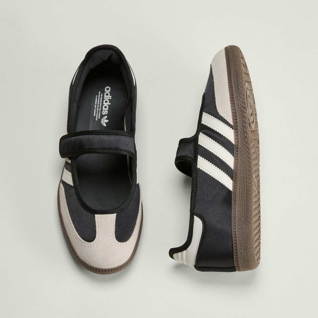 Adidas Samba JANE Core Black Off White Gold Metallic IH9207