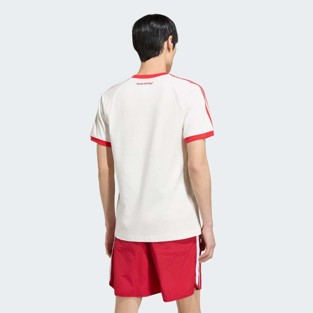 Adidas x COCA COLA CALI T-shirt Classic Sport Tee White KY2114