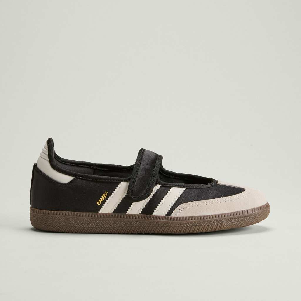 Adidas Samba JANE Core Black Off White Gold Metallic IH9207