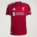 Adidas Liverpool 25/26 Home Authentic Jersey Strawberry Red JY4237