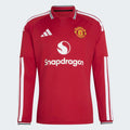 Adidas Manchester United Long Sleeve Authentic 26/27 Home MUFC Red KC4803